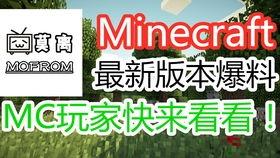 mc最新爆料视频,游戏新内容与更新前瞻